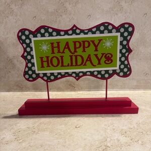 Happy Holidays Decor